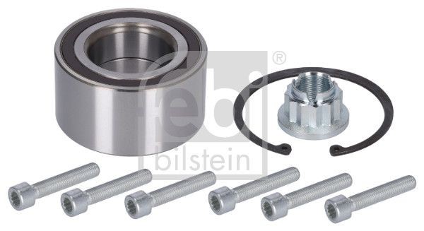 pack of one febi bilstein 40014 Wheel Bearing Kit with axle nut circlip and dust cap 